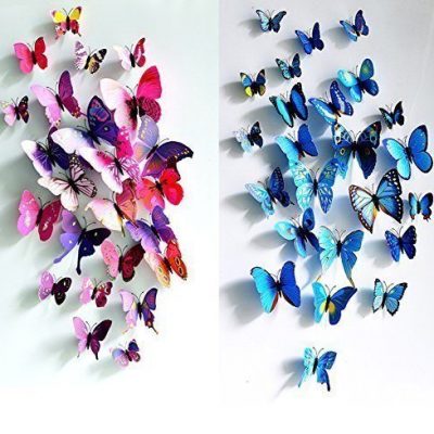 Set of 12 3D Butterflies Only $2.35 + FREE Shipping!