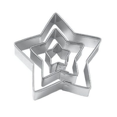 Star Cookie Cutters, Set of 3 Only $2.35 With FREE Shipping!