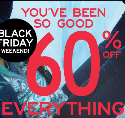 Aeropostale 60% Off Everything!