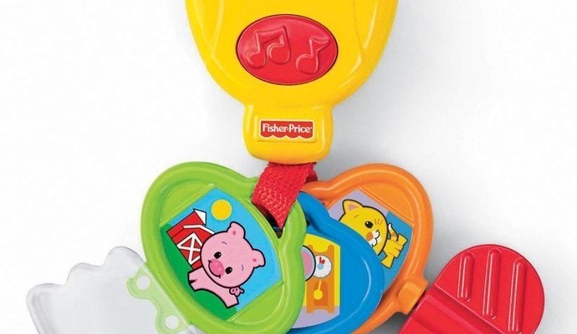 Fisher-Price Brilliant Basics Nursery Rhyme Keys Only $7.45!