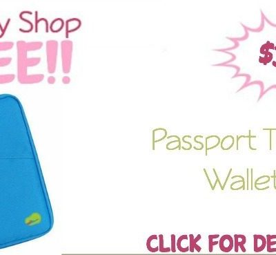 Passport Travel Wallet Just $3.62 + FREE Shipping!