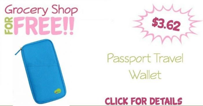 Passport Travel Wallet Just $3.62 + FREE Shipping!