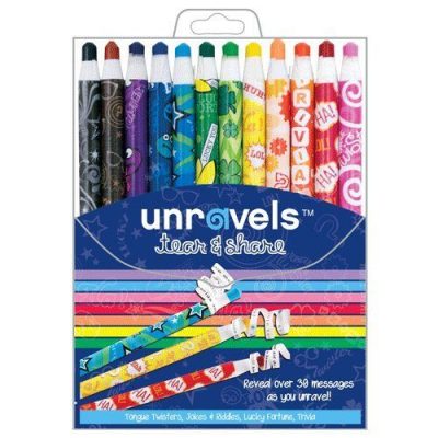 Unravels Tear and Share Jokes and Riddles Crayon Sticks Only $10.16!