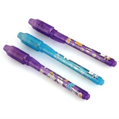 3 Invisible Ink Spy Pens with Built in UV Light Only $2.32 With FREE Shipping!