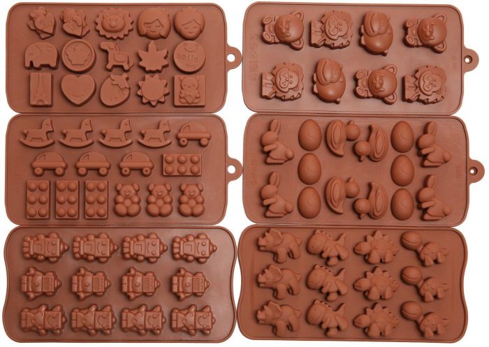 6 Pcs Set Kids Toys, Robots, Animals, And More Silicone Molds Only $11.95 (Reg. $29.99)!