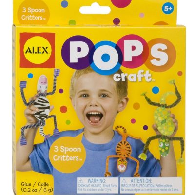 ALEX Toys POPS Craft 3 Spoon Critters Only $4.97 (Reg. $7.99)!