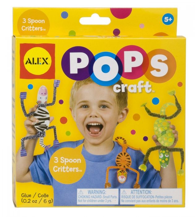 ALEX Toys POPS Craft 3 Spoon Critters Only $4.97 (Reg. $7.99)!