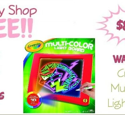 Crayola Multi Color Light Board Only $8.62 (Reg $25)