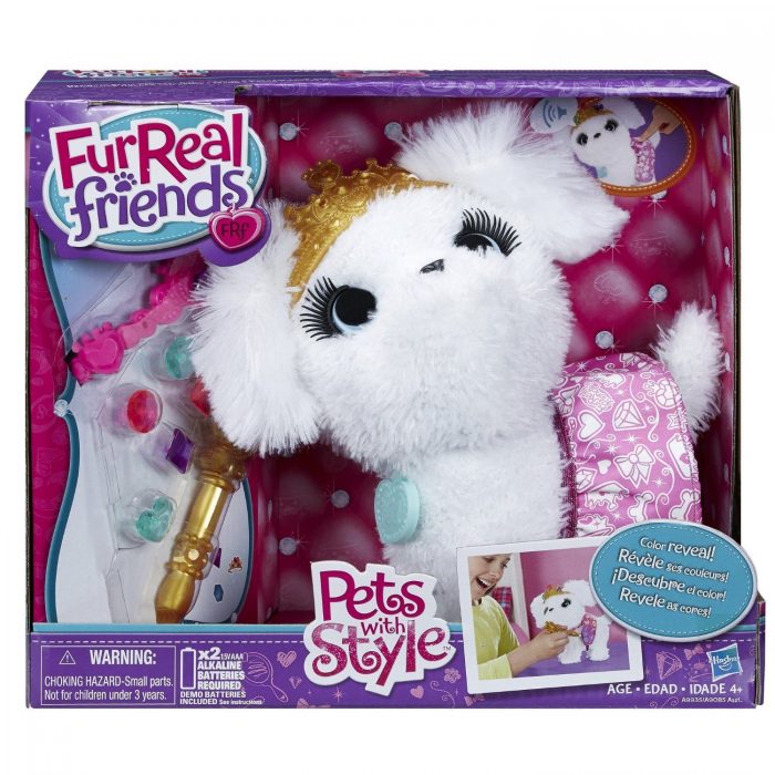 FurReal Friends Pets with Style Design 'n Style Princess Pup Pet Only $7.99 (Reg. $21.99)!