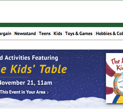FREE Little Kids’ Table Storytime at Barnes & Noble On Saturday, 11/21!