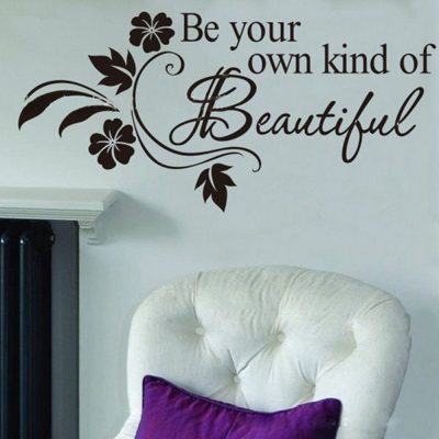Be Your Own Kind of Beautiful Wall Decal $1.97 Shipped!