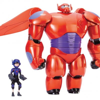 Big Hero 6 11″ Deluxe Flying Baymax with 4.5″ Hiro Action Figures $29.98 + FREE Shipping with Prime!