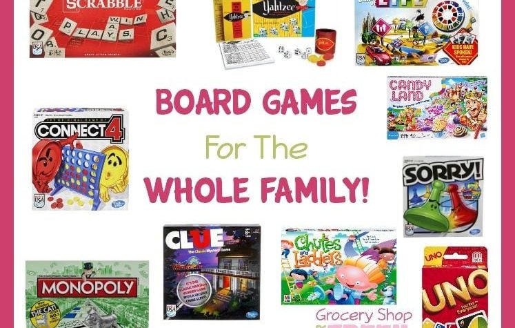 Board Games For The Whole Family!