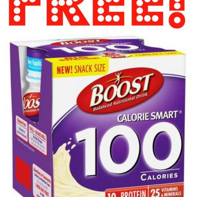 FREE Boost Calorie Smart 100 Calorie Nutritional Drink!
