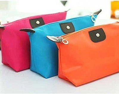 Bright Colored Makeup Bags Only $2.75 + FREE Shipping!