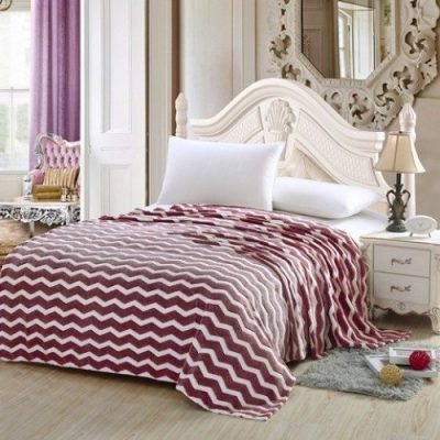Chevron Micro Fleece Blanket Queen Just $28.99 Ships FREE!