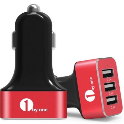 1ByOne 3-Port USB Car Charger Giveaway!  10 Winners!!
