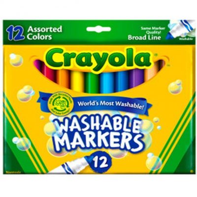 Crayola Ultraclean Washable Markers Color Max 12 count Just $2.59! (reg. $9.99)
