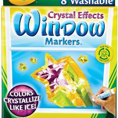 Crayola Window Markers with Crystal Effects Just $2!