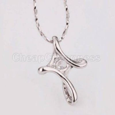 Crystal Infinity Cross Necklace $2.85 + FREE Shipping!