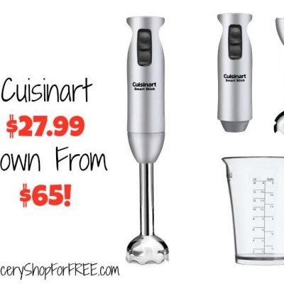 Cuisinart Immersion Blender Just $27.99!  Down From $65!