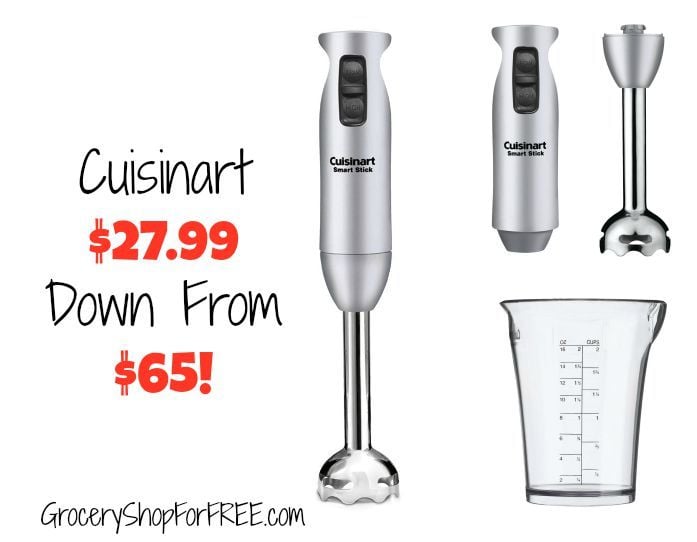 Cuisinart Immersion Blender Just 27.99! Down From 65! GSFF