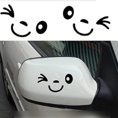 Cute Smile Face Decal Sticker for Car Just $1.55 + FREE Shipping!