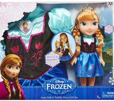 Disney Frozen Anna Doll And Toddler Dress Combo Only $21!