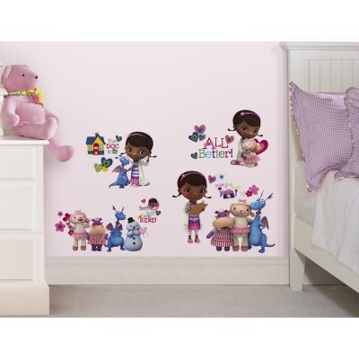 Doc McStuffins Peel and Stick Wall Decals $6.59 + FREE Shipping with Prime!