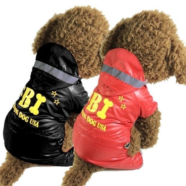 Dog Jumpsuit with FBI logo Only $9.05! Ships FREE!