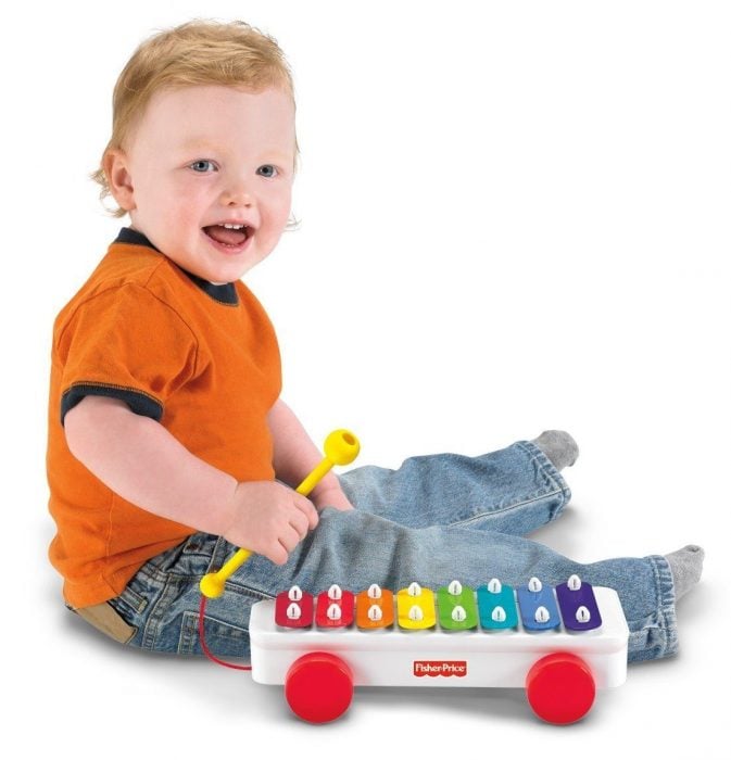 Prime Exclusive - Fisher-Price Brilliant Basics Classic Xylophone Just $9.98! (33% Off)