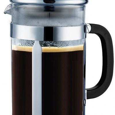 Francois et Mimi Single Wall Borosilicate Glass French Coffee Press Just $6.95!