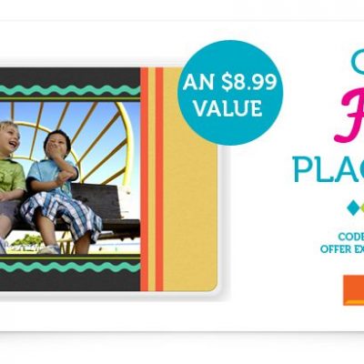 FREE Customized Placemat!