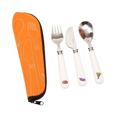 Fresh Baby My Plate Cutlery Set with Travel Case Just $5.86! Best Price!