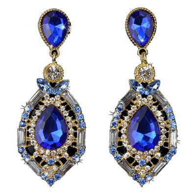 Gorgeous Sparkling Crystal Teardrop Earrings Only $2.99 + FREE Shipping!