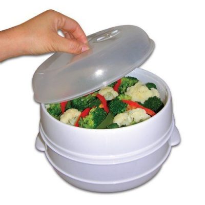 2 Tier Microwave Steamer Just $8.34!