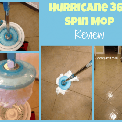 Hurricane 360 Spin Mop Review!