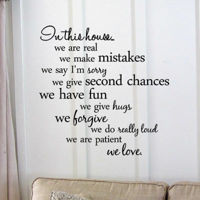 In This House…Wall Decal Just $4.27 + FREE Shipping!