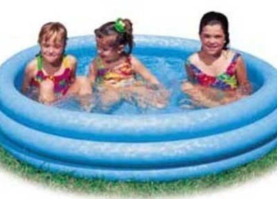 Inflatable Crystal Blue Swimming Pool Just $6.89!