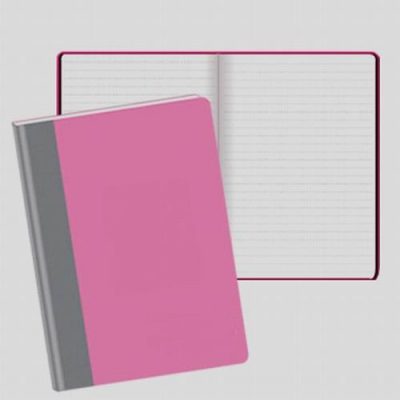 Pink and Grey Soft Two-Tone Leather-Like Journal ONLY $5.00 + FREE Shipping (WAS $16)!