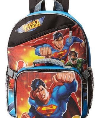 Justice League Backpack with Lunchbox Just $7 + FREE Shipping with Prime!