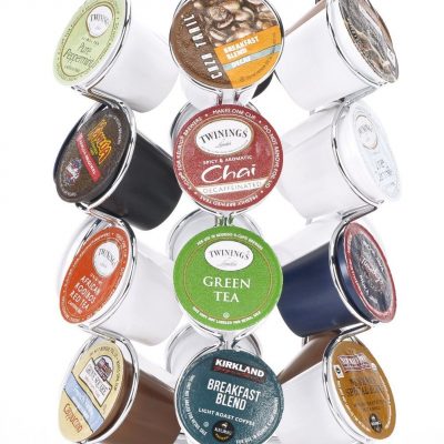 K-cup Coffee Pod Storage Spinning Carousel Holder $12.99 + FREE Shipping with Prime!