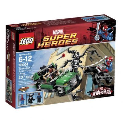 LEGO Super Heroes Spider-Cycle Chase $14.97 + FREE Shipping with Prime!