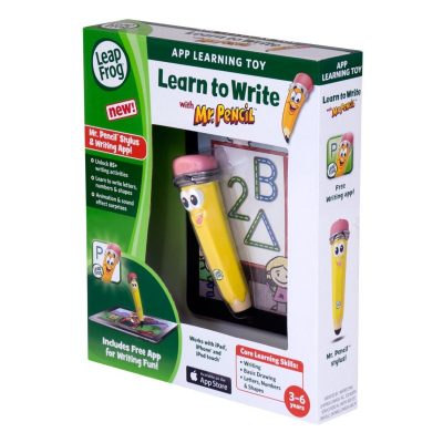 LeapFrog Learn to Write with Mr. Pencil Stylus & Writing App $7.48 + FREE Shipping with Prime!