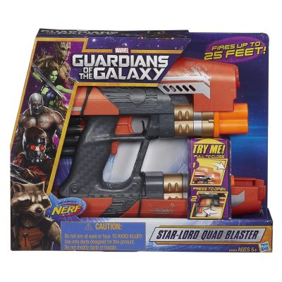 Marvel Guardians of The Galaxy Star-Lord Quad Blaster $10.84 + FREE Shipping with Prime!