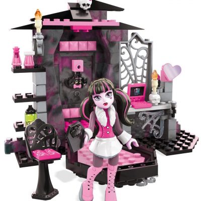 Mega Bloks Monster High Draculaura’s Vamptastic Room Building Set  Just $8.99!