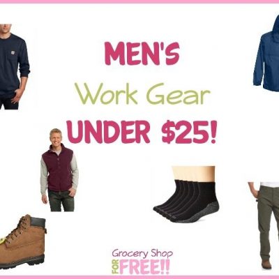 Men’s Work Gear Under $25