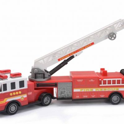 Mighty Wheels Hook and Ladder Fire Engine Just $10.57!