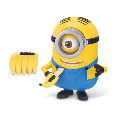 Minions Deluxe Action Figure – Banana Munching Stuart Just $4.27! (reg. $15.99)