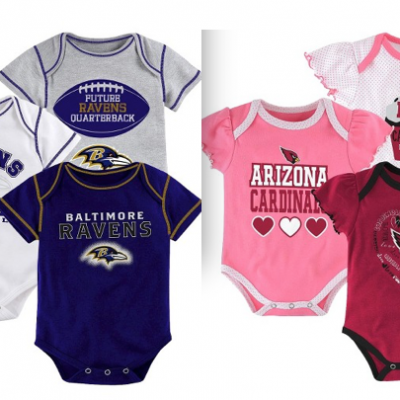NFL Onesies – 3 Pack Up To 70% Off!